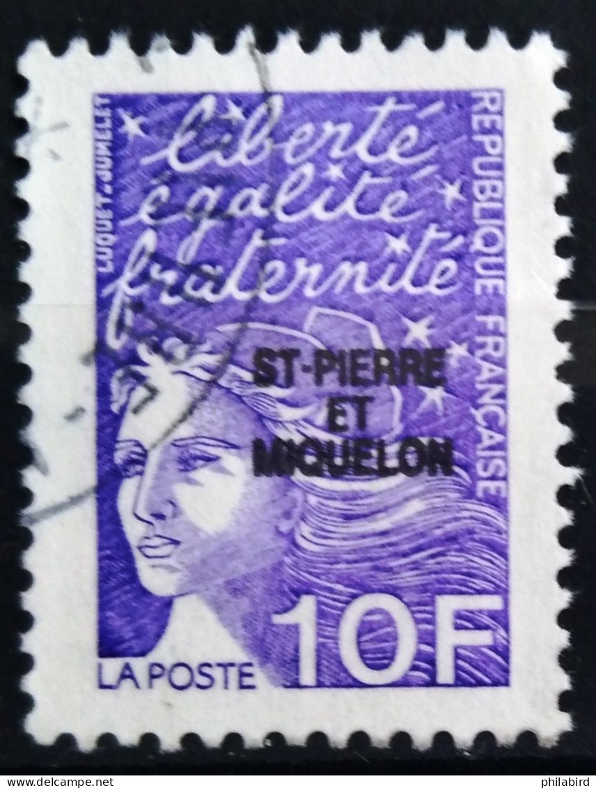 SAINT PIERRE ET MIQUELON                   N° 661                  OBLITERE - Used Stamps