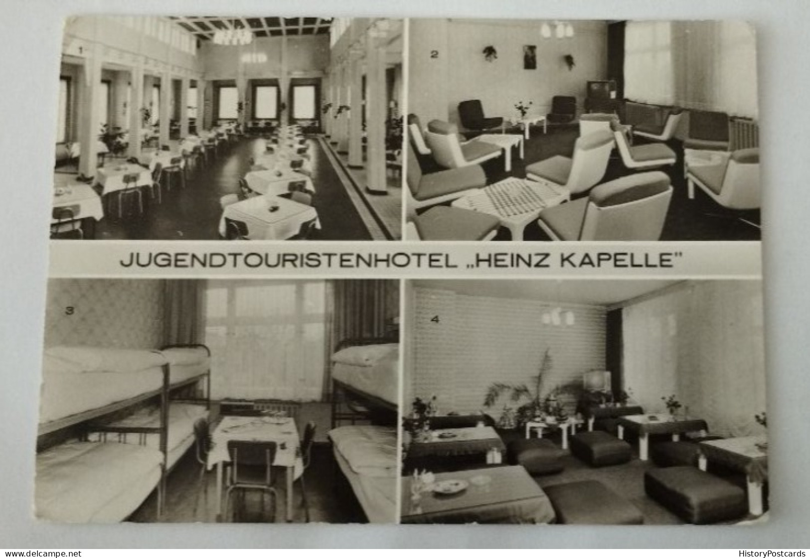 Binz Auf Rügen, Jugendtouristhotel Heinz Kapelle, 1976 - Ruegen