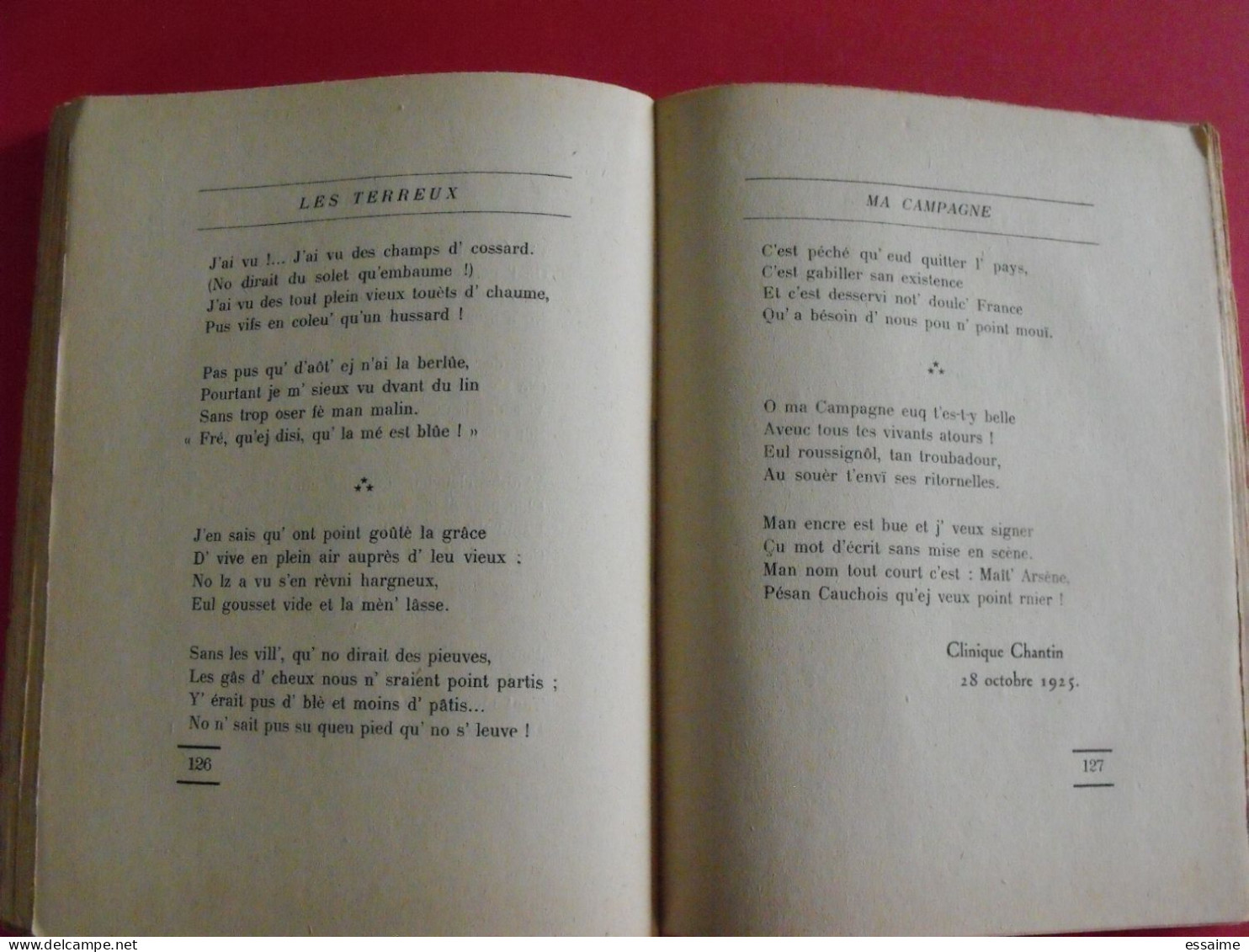 Les Terreux Par Maït Arsène. G. Demongé. Ed. Fécamp Durand & Fils 1925 - Normandië