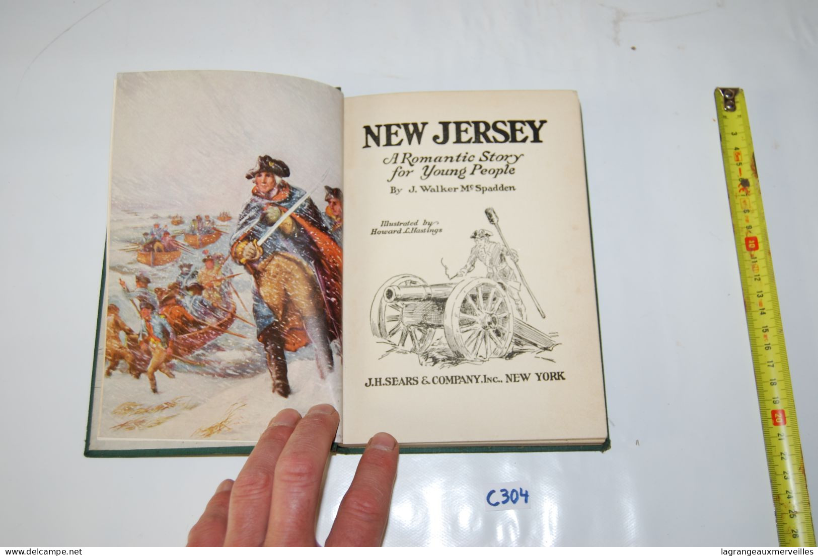 C304 Livre - New Jersey - A Romantic Story For Young People - Walker Spadden - Rare Book - Sur América