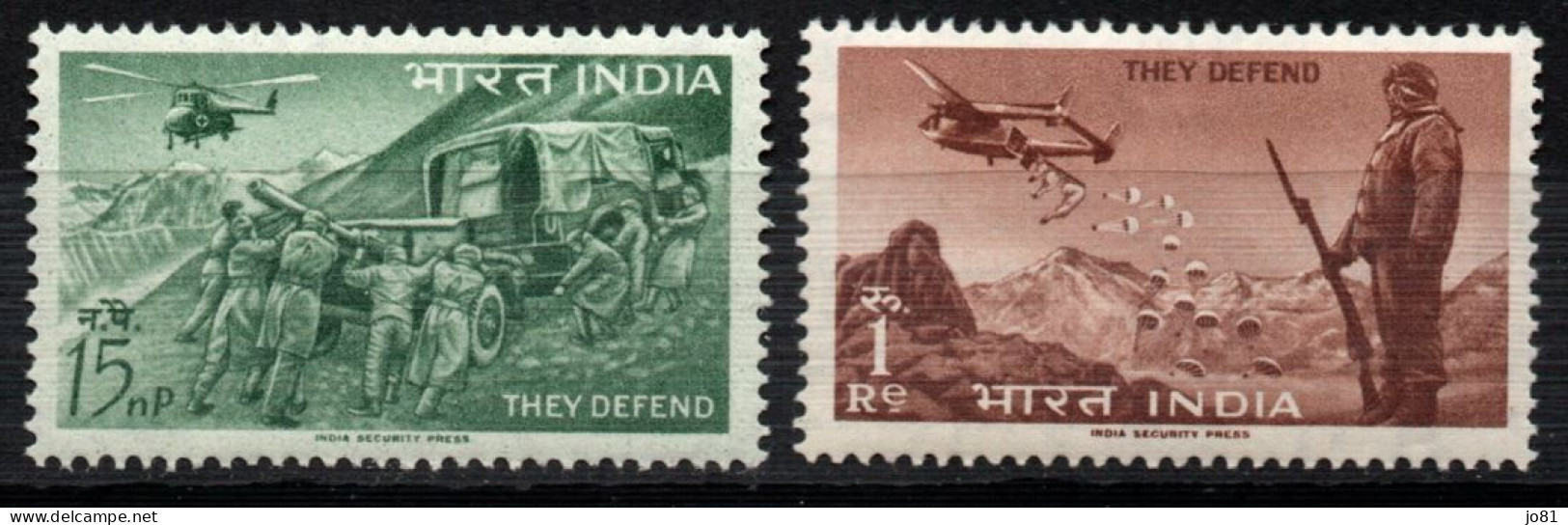 Inde YT 160-161 Neuf Sans Charnière XX MNH - Unused Stamps