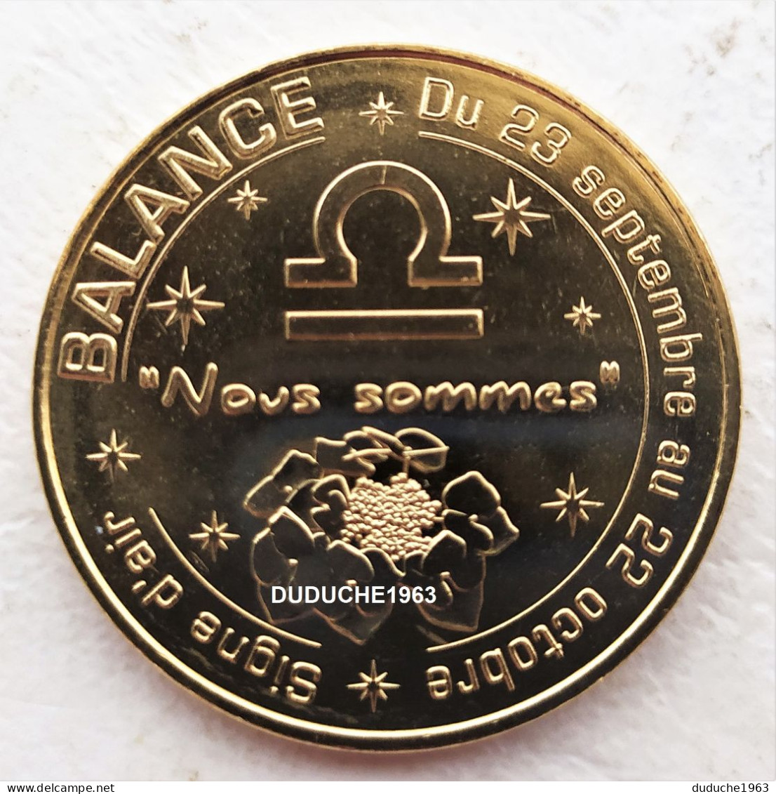 Monnaie De Paris 13. Aubagne - Signes Du Zodiaque 2016 Balance - 2016