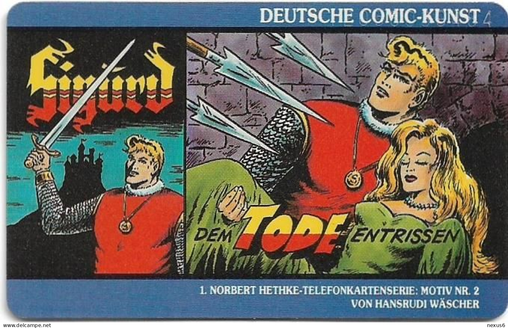 Germany - Norbert Hethke Verlag Nr.2A - Sigurd - K 0930A - 05.1992, 20U, 3.000ex, Mint - K-Series : Série Clients