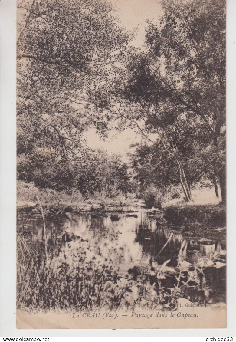 CPA La Crau - Paysage Dans Le Gapeau - La Crau