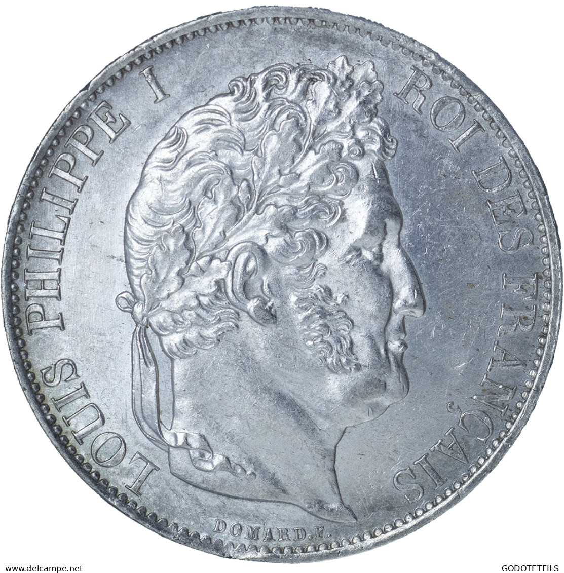 Louis-Philippe- 5 Francs 1844 Bordeaux - 5 Francs