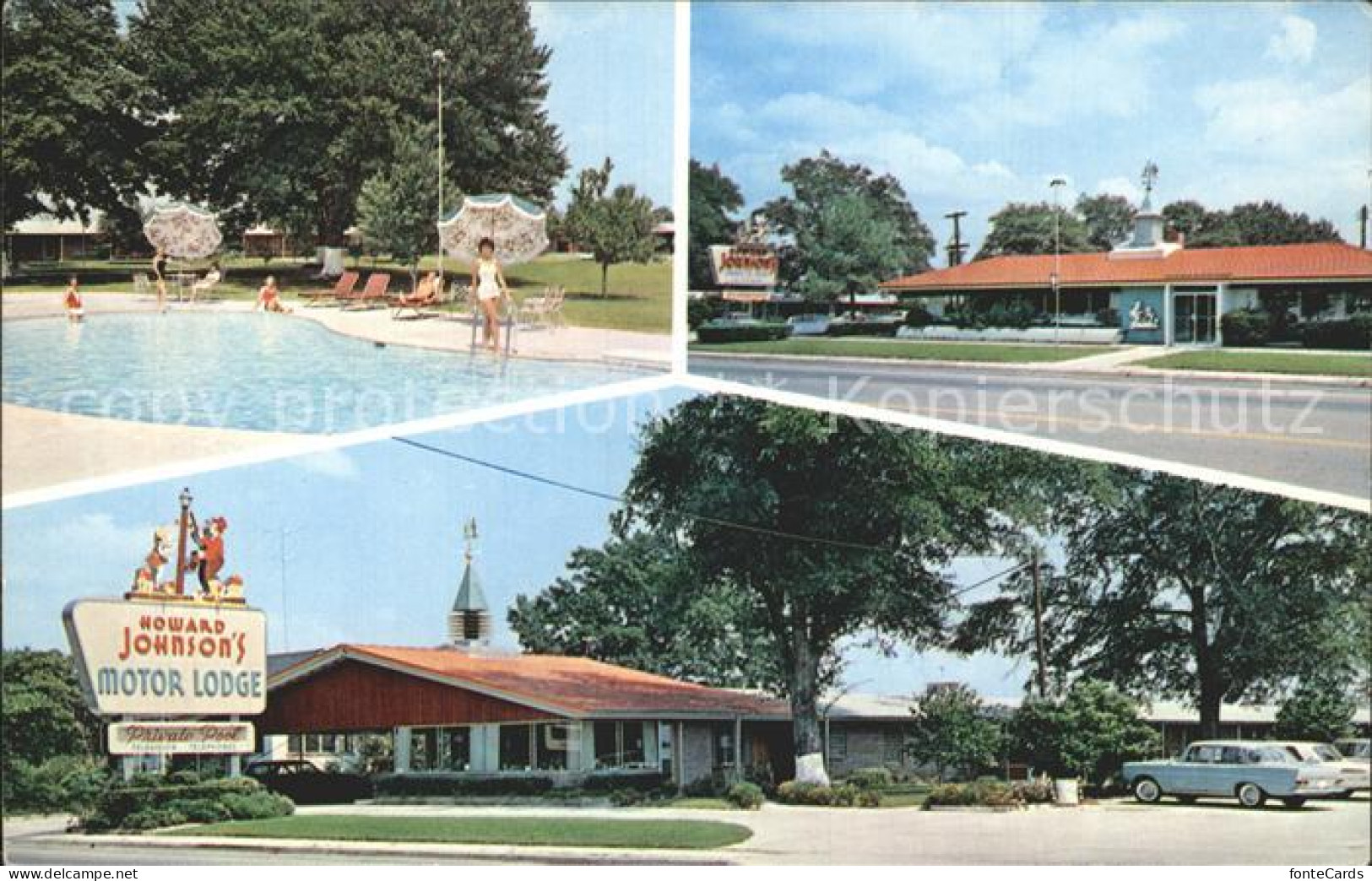 72278241 Allendale_South_Carolina Howard Johnson's Motor Lodge Restaurant Swimmi - Other & Unclassified