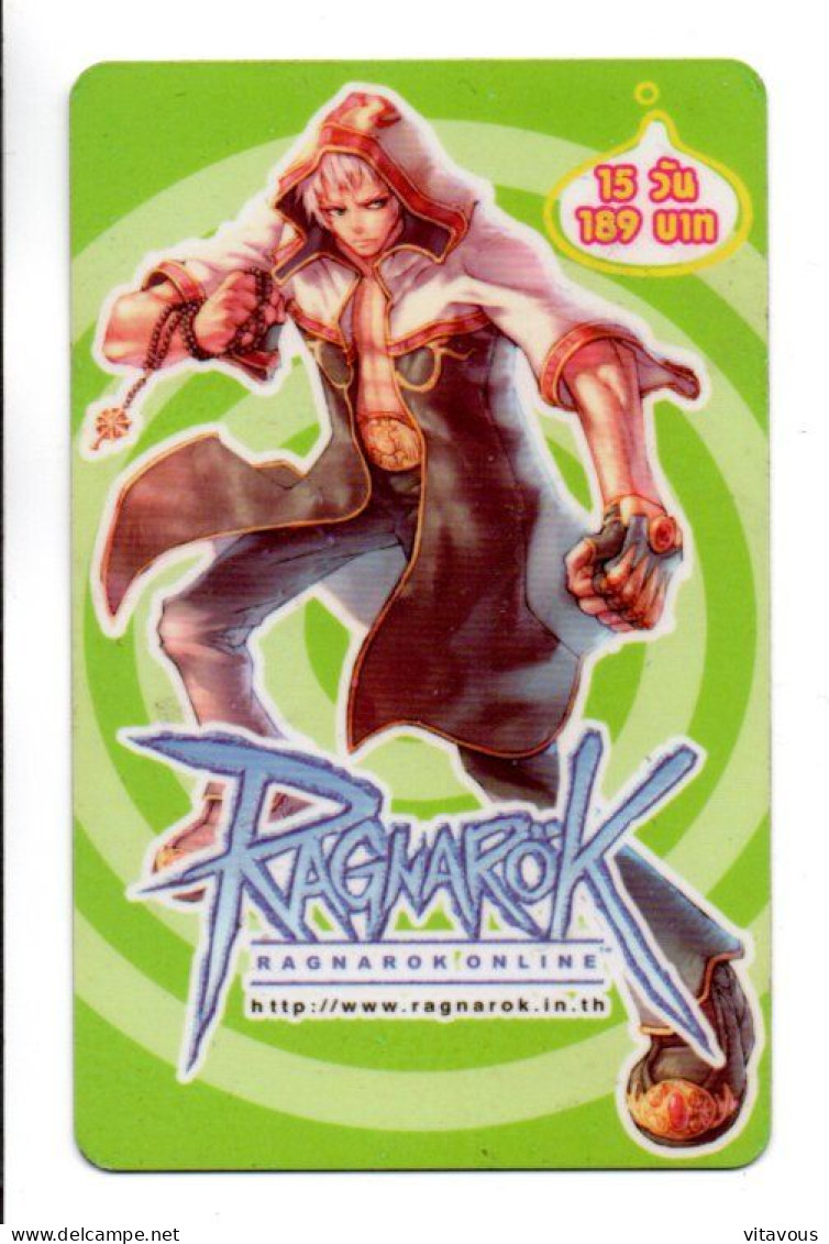 RAGNAROK Carte Prépayée Thaïlande Card  (R 822) - Thailand