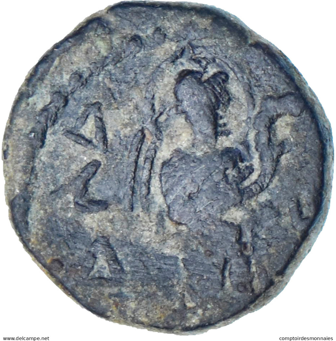 Kushan Empire, Kanishka I, Drachme, 127-152, Bronze, TTB - Oosterse Kunst