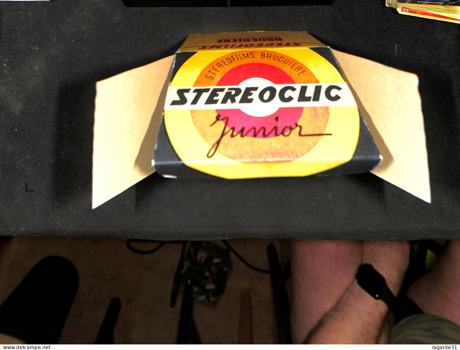 Stereoscope "stereoclic" Et Stereocartes Brugiere - Stereoscoopen