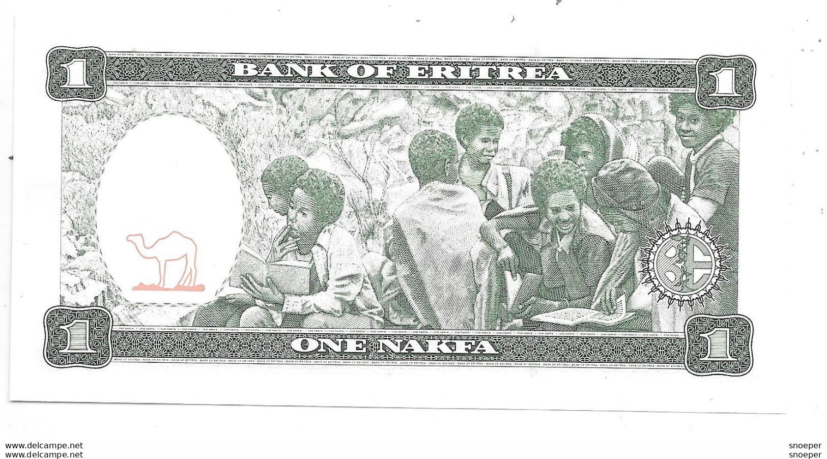 *eritrea 1 Nakfa 1997 - Erythrée