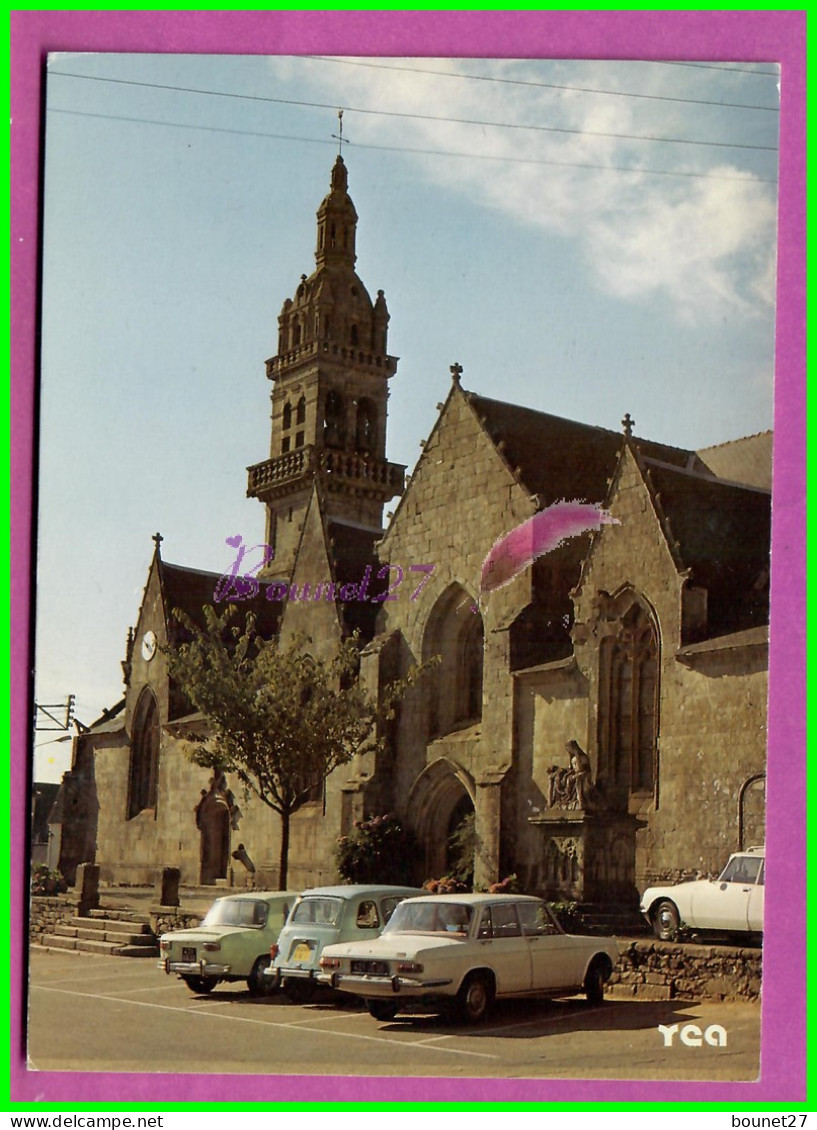 CPSM GOURIN 56 - Au Pied De La Montagne Noire Le Clocher De Gourin Et Clocheton Eglise Gothique - Gourin