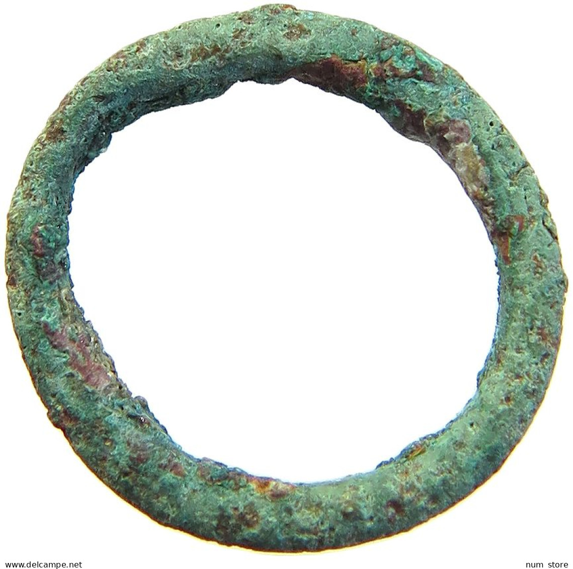 CELTIC BALKANS PROTO MONEY RING  Circa 7th-4th Century BC. #t027 0225 - Keltische Münzen