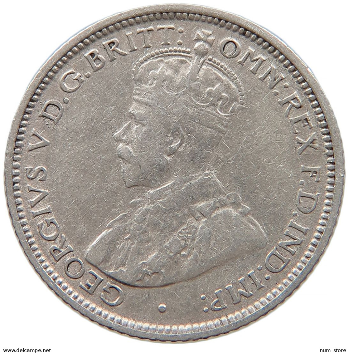 AUSTRALIA SIXPENCE 1914 George V. (1910-1936) #t023 0333 - Sixpence