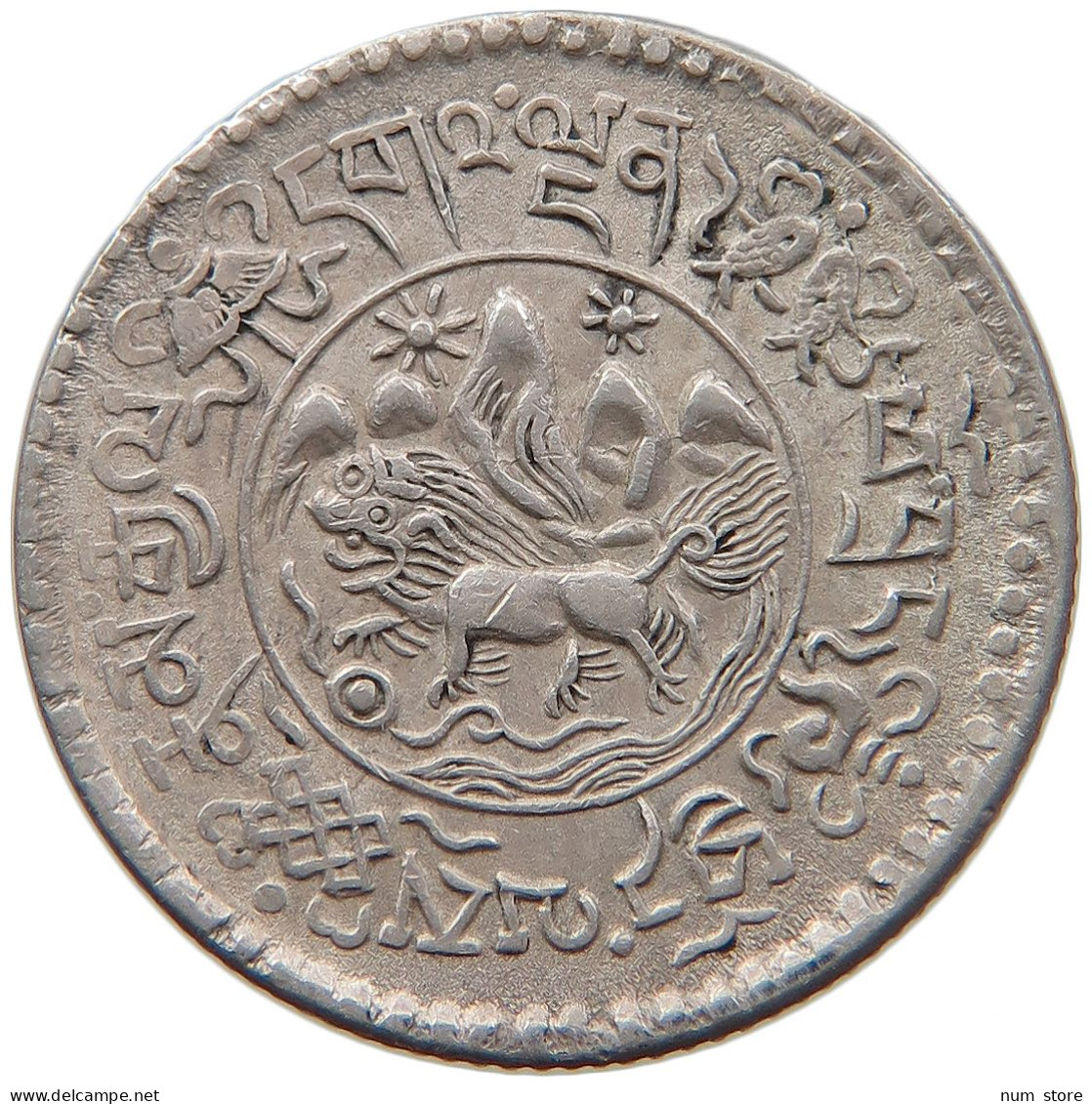 TIBET 1 1/2 SRANG 111937 1 1/2 Srang, BE 16-11 (1937) #t024 0027 - Autres – Asie