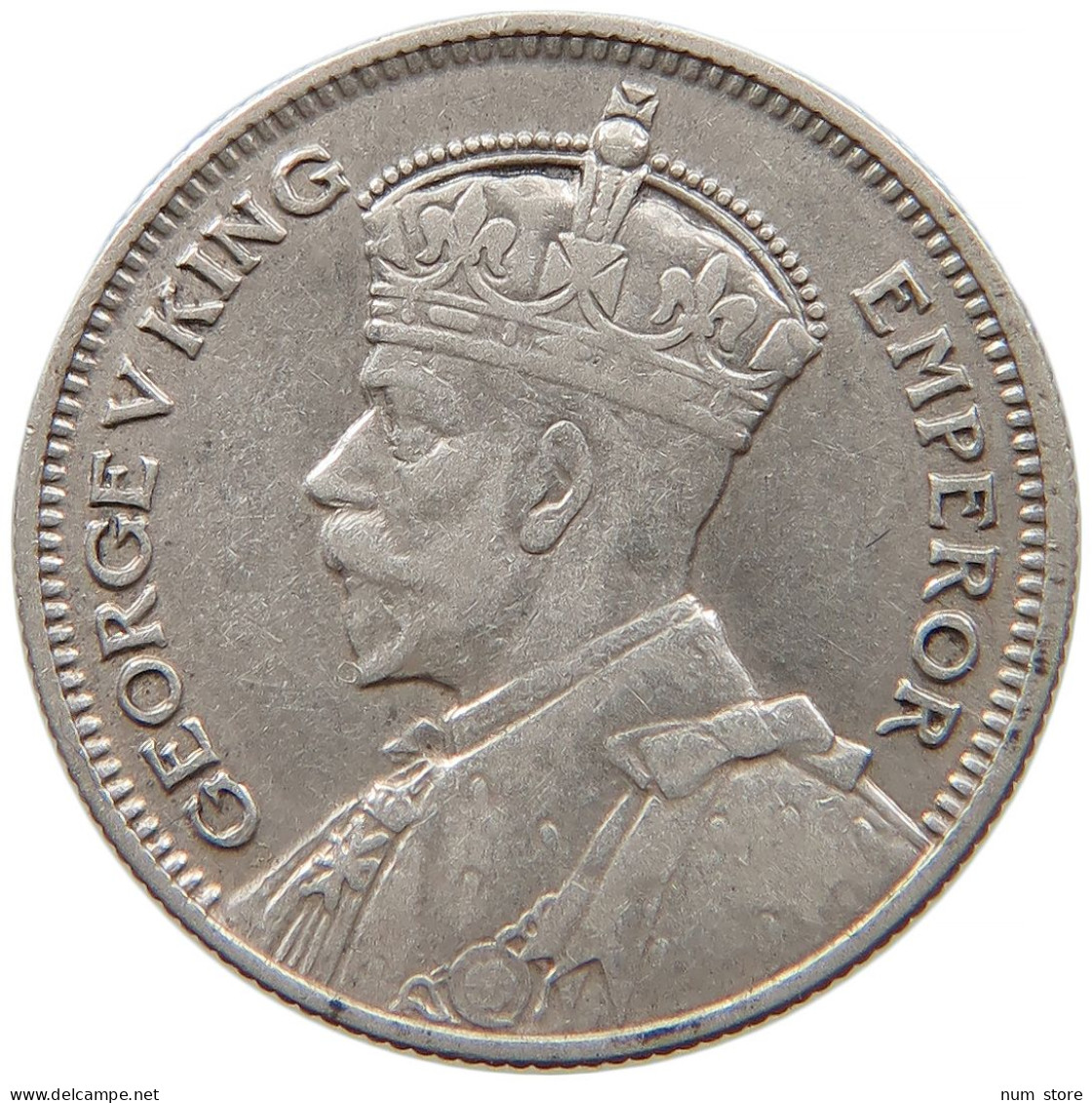 NEW ZEALAND SIXPENCE 1934 George V. (1910-1936) #t022 0609 - New Zealand