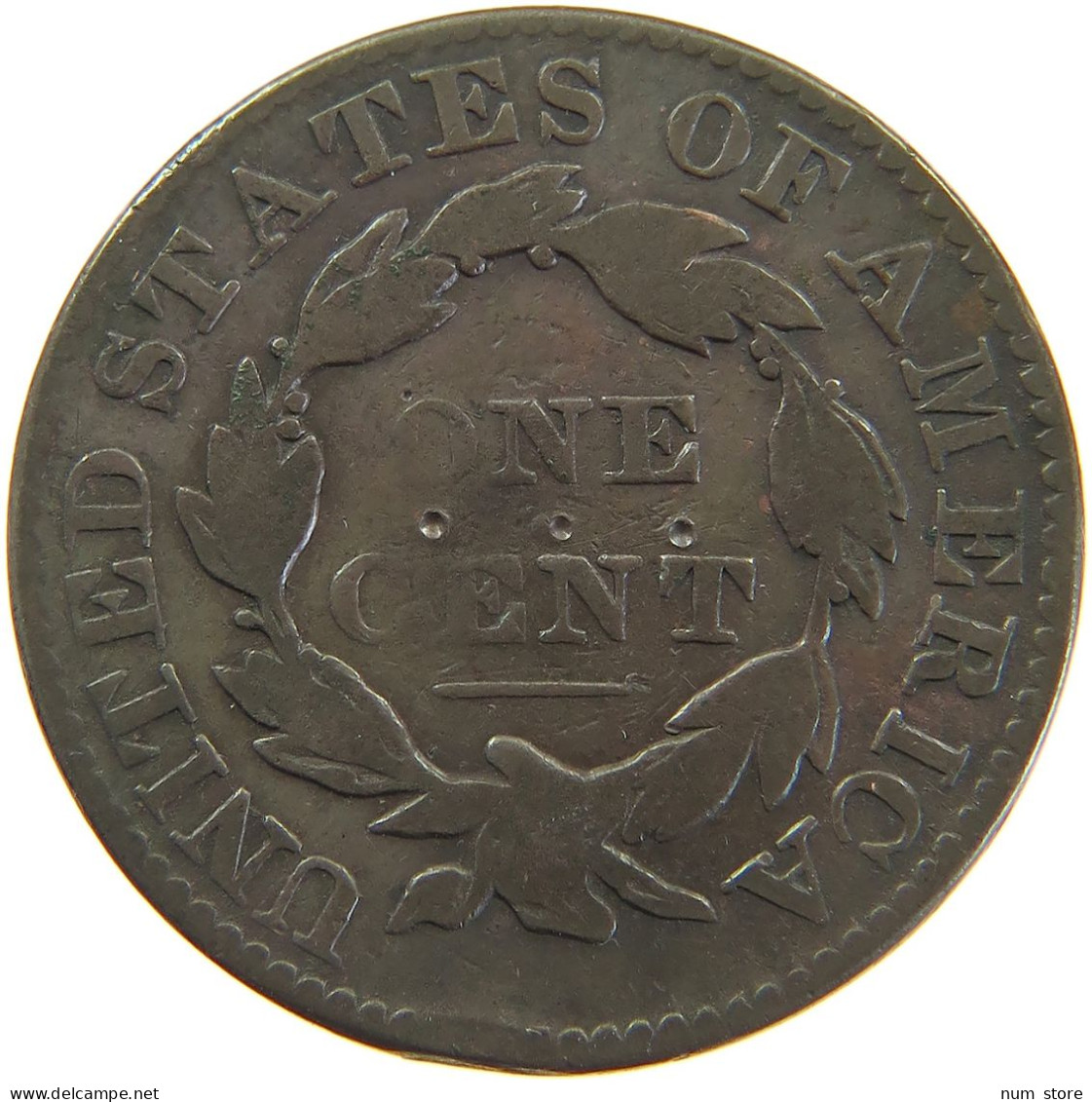UNITED STATES OF AMERICA LARGE CENT 1831 Coronet Head #t024 0159 - 1816-1839: Coronet Head (Tête Couronnée)