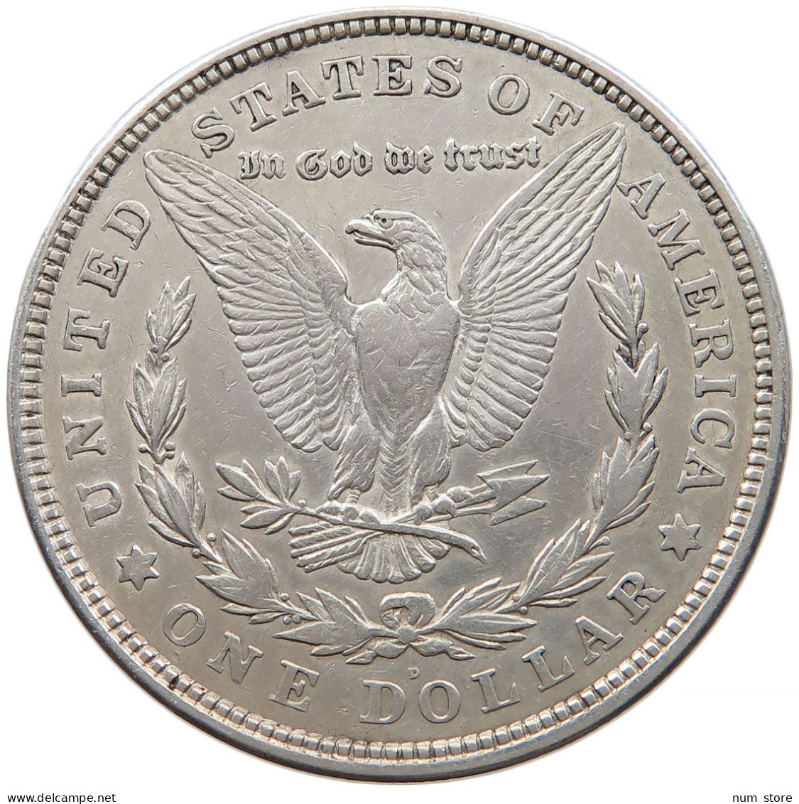 UNITED STATES OF AMERICA DOLLAR 1921 D MORGAN #t025 0021 - 1878-1921: Morgan