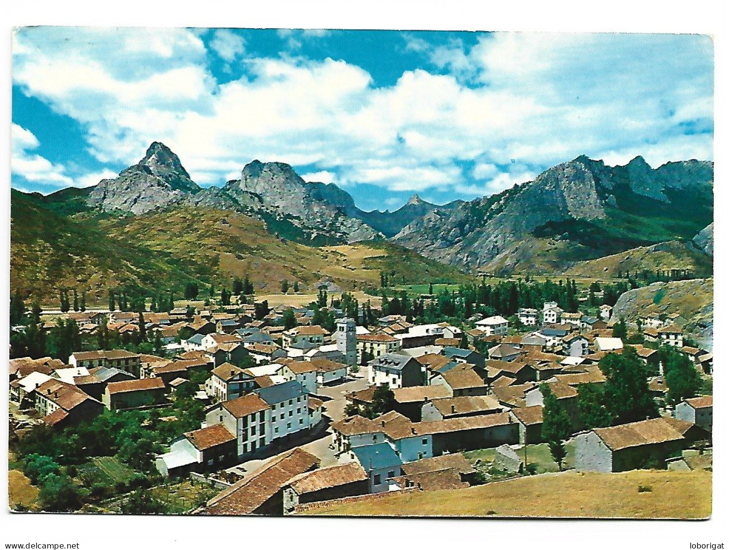 VISTA PANORAMICA / PANORAMIC VIEW.- CASTILLA Y LEON.- RIAÑO - LEON.- ( ESPAÑA ). - León