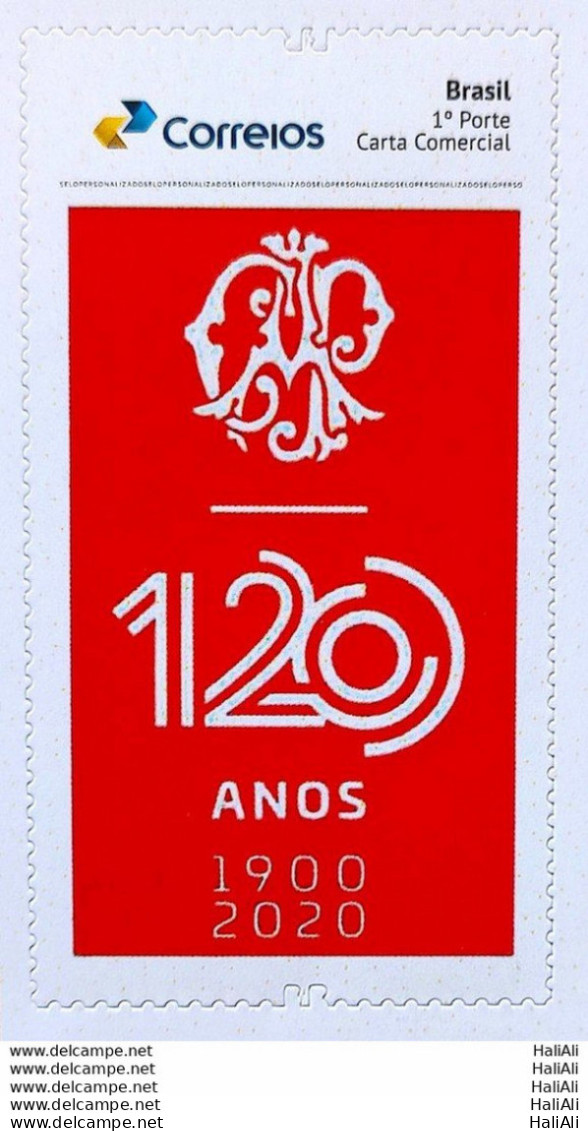 PB 179 Brazil Personalized Stamp Paulistano Athletic Club 2020 - Personalized Stamps