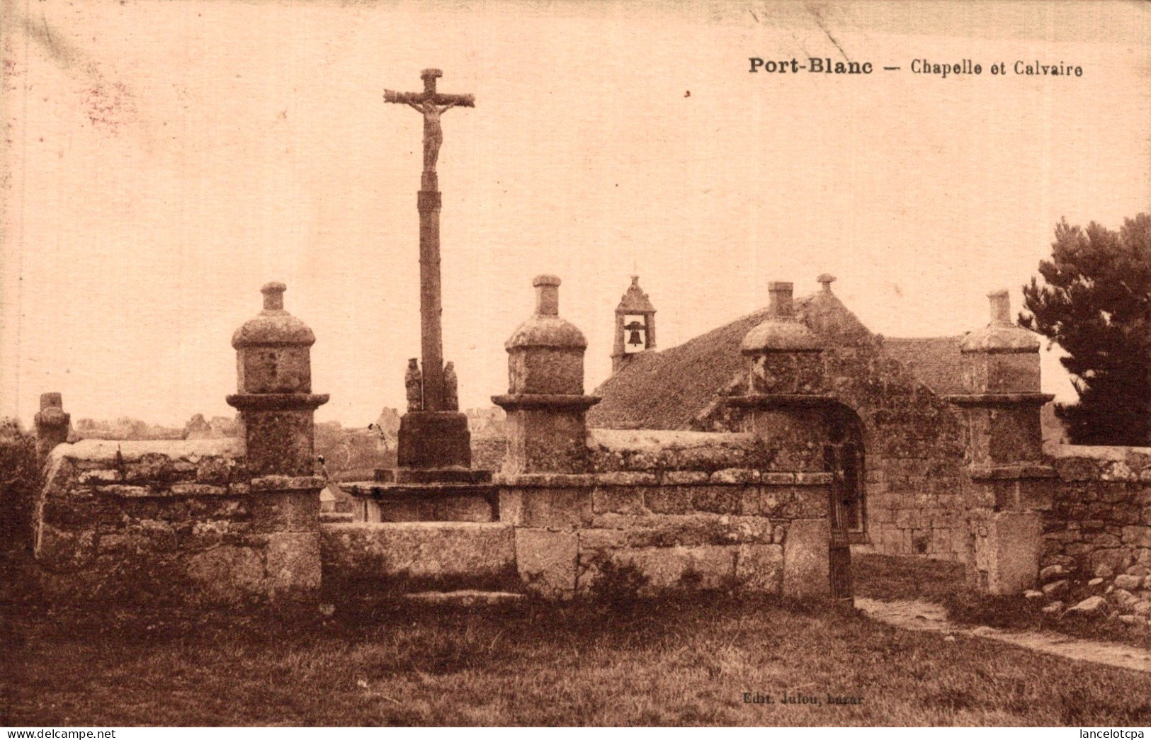 22 - PORT BLANC / CHAPELLE ET CALVAIRE - Penvénan