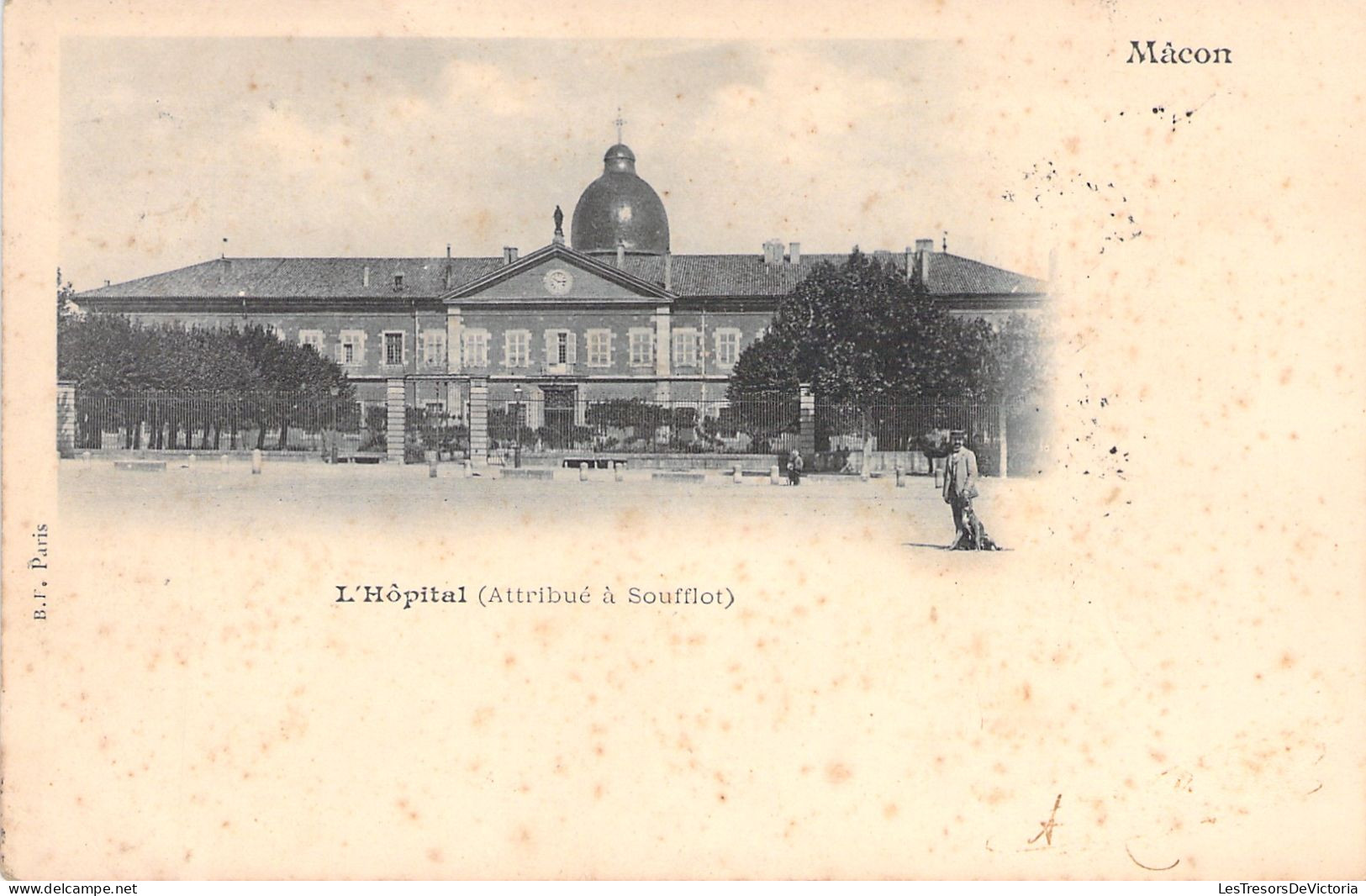 FRANCE - Macon - L'hopital - Attribué A Soufflot  - Carte Postale Ancienne - Macon