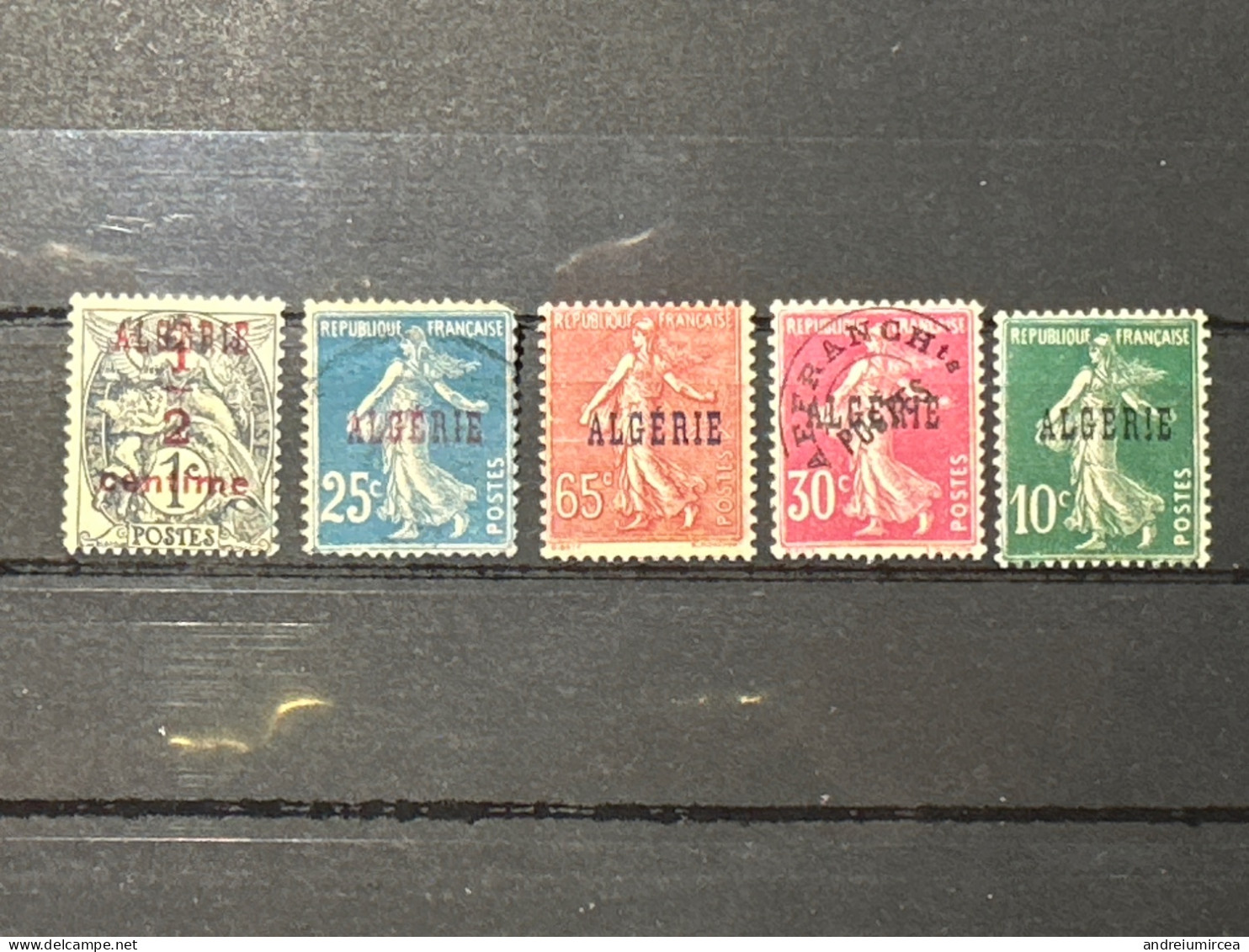 1924 Lot 5 Timbres Algérie - Other & Unclassified