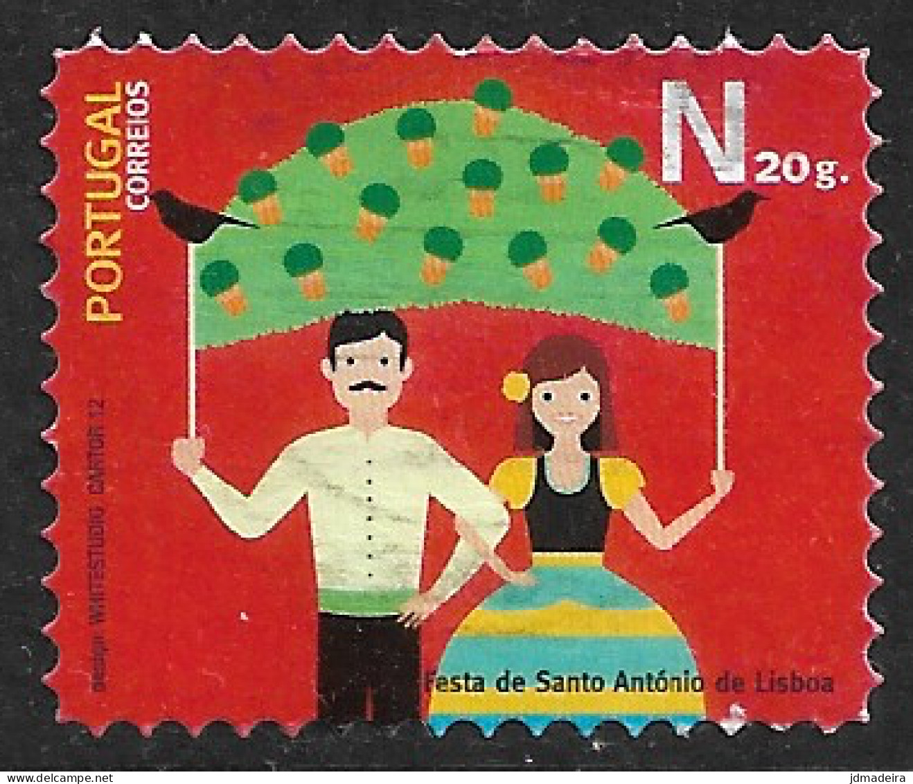 Portugal – 2012 Traditional Festivals N Used Stamp - Gebraucht