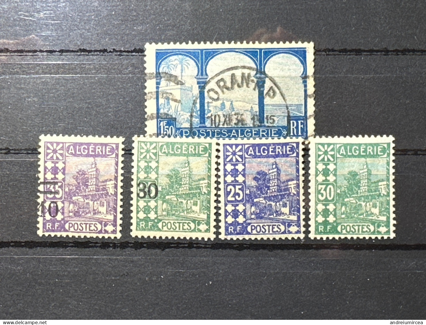 1926 Lot 5 Timbres  Algérie. - Sonstige & Ohne Zuordnung