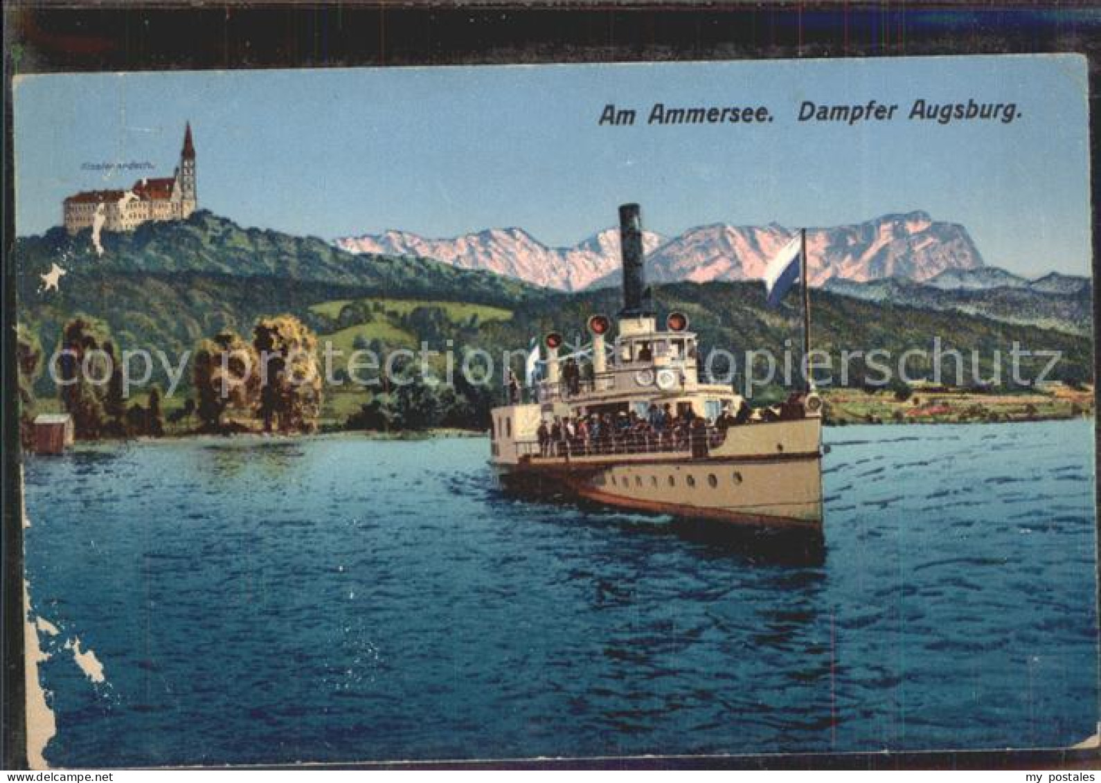 41955188 Diessen Ammersee Dampfer Augsburg Kloster Andechs Alpen Diessen - Diessen