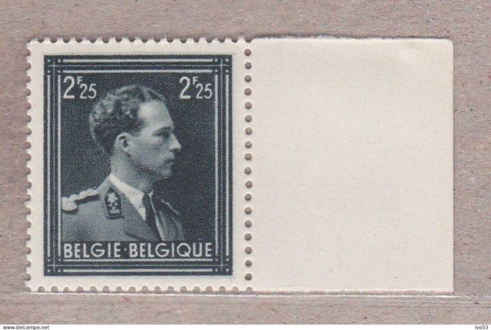 1943 Nr 644** Zonder Scharnier,zegel Uit Reeks Leopold III. - 1936-1957 Open Collar