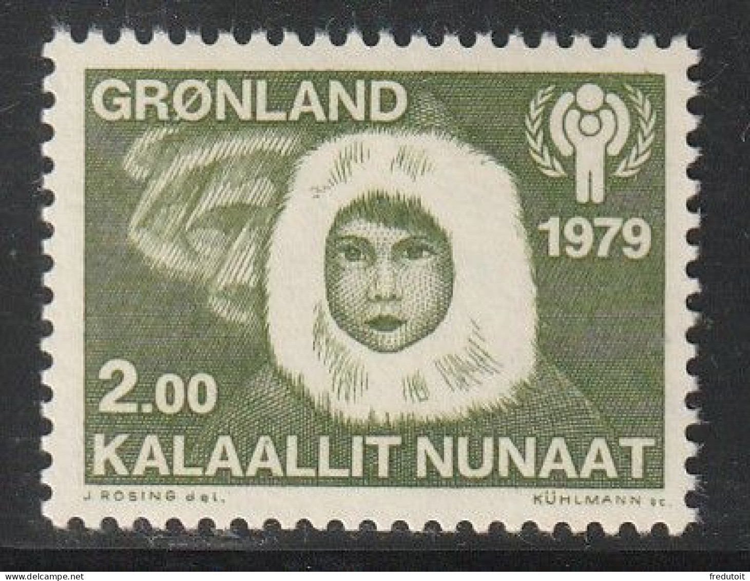 GROENLAND - N°106 ** (1979) - Nuovi