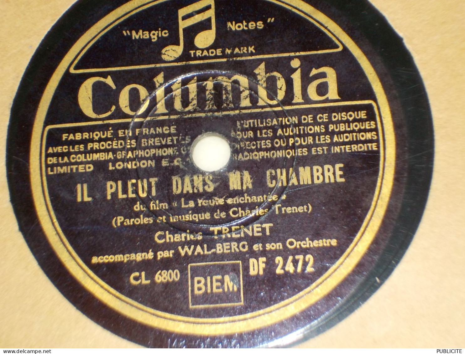 DISQUE VYNIL 78 TOURS VALSE ET FOX TROT  DE MAURICE  ALEXANDER  1946 - 78 Rpm - Schellackplatten