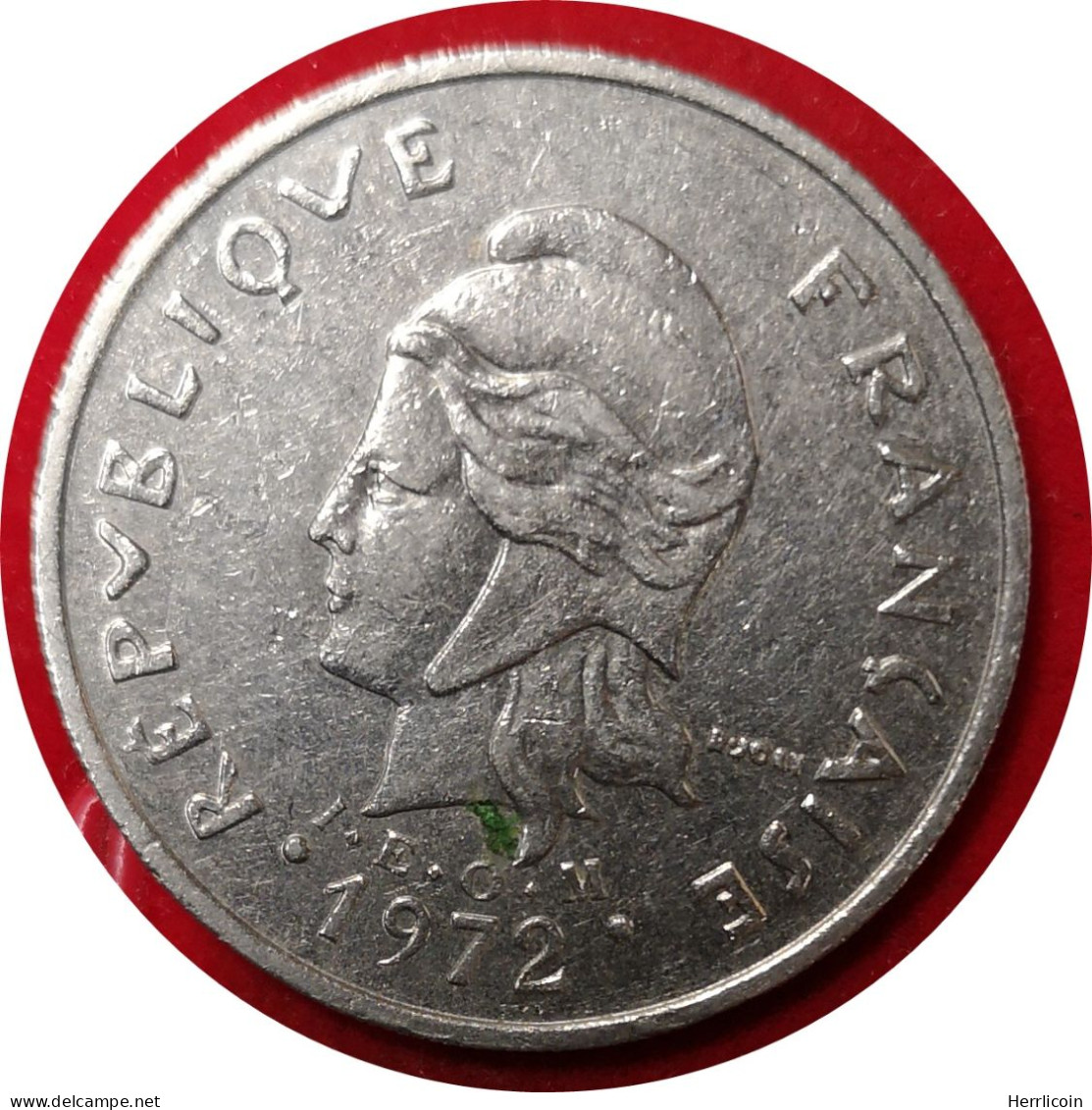 Monnaie Nouvelle-Calédonie - 1972 - 20 Francs IEOM - Nieuw-Caledonië