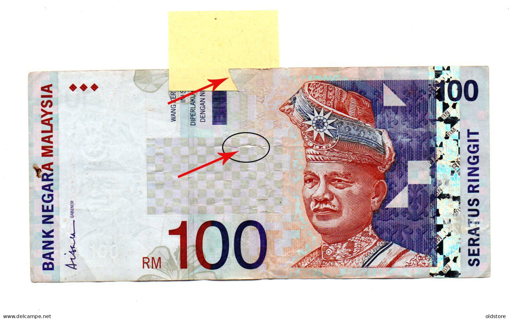 Malaysia - Banknotes 1 - 10 - 50 - 100 Ringgit -  Set 4 Pcs - Malaysie