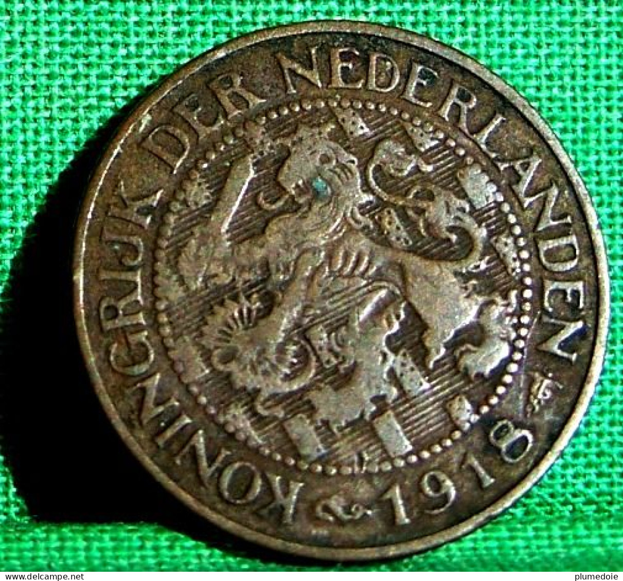 MONNAIE PAYS BAS  1 CENT 1918 NEDERLANDEN - 1 Cent