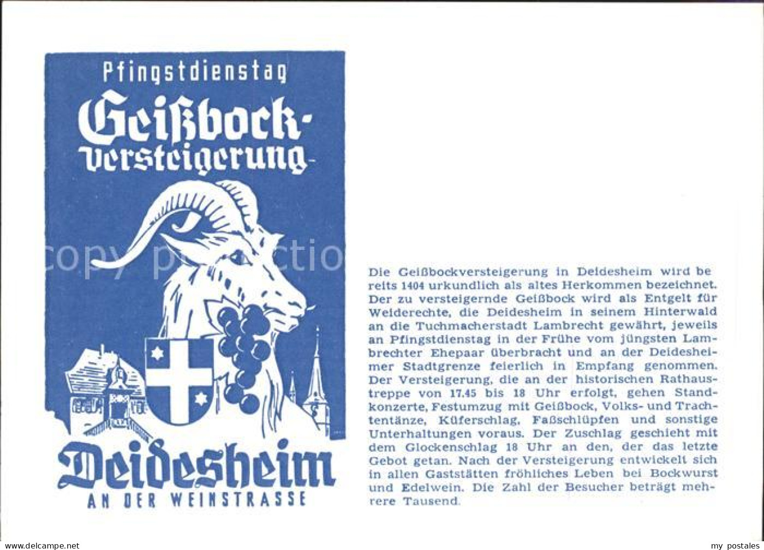 41788241 Deidesheim Geissbockversteigerung Deidesheim - Deidesheim