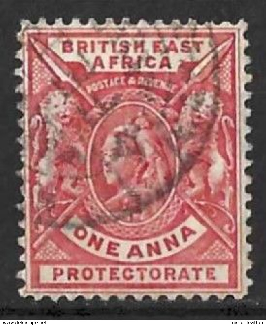 K.U.T..." Br EAST AFRICA.."....QUEEN VICTORIA...(1837-01.)...." 1896.."....1A......SG66....CARMINE ROSE....CDS....VFU.. - Afrique Orientale Britannique