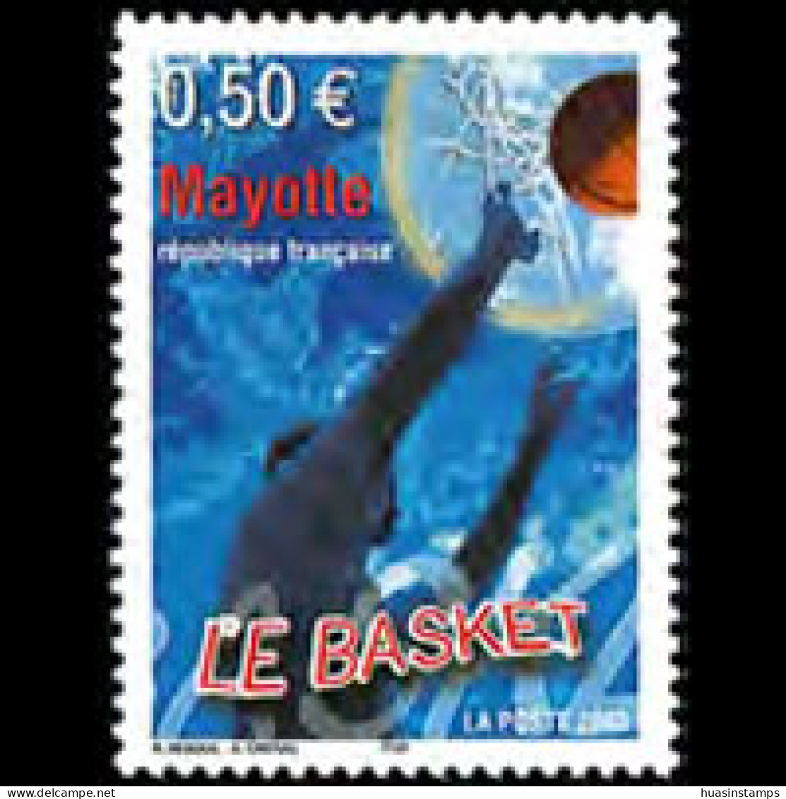 MAYOTTE 2003 - Scott# 192 Basketball Set Of 1 MNH - Otros & Sin Clasificación