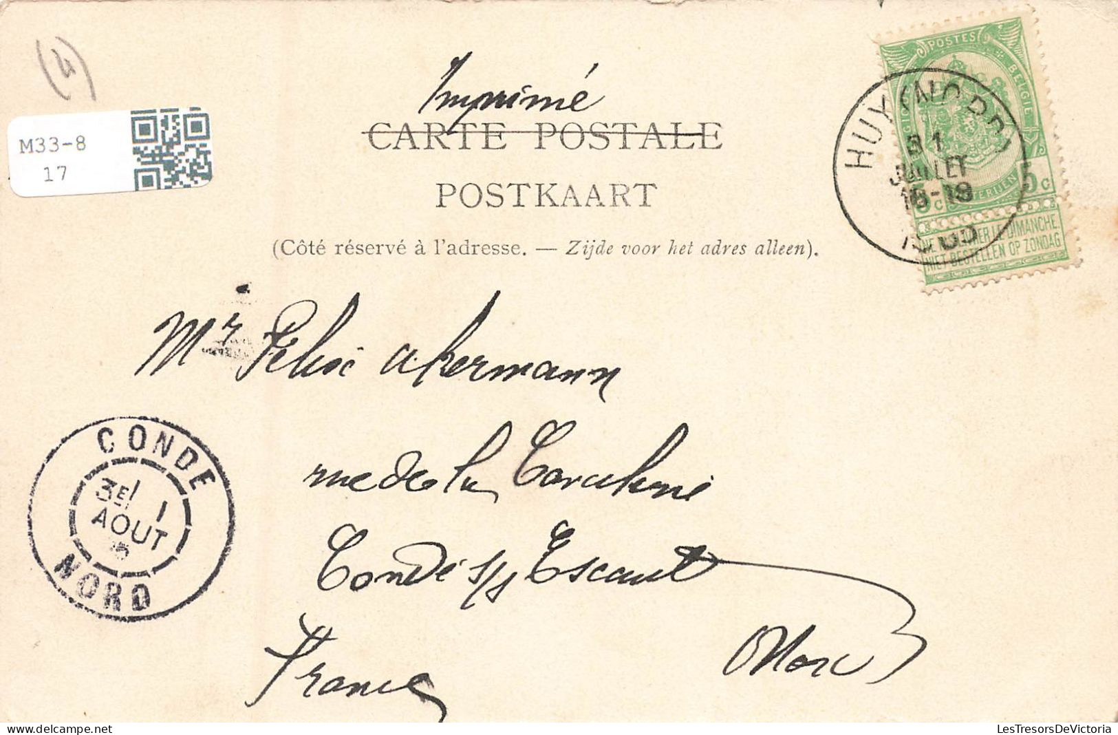 BELGIQUE - Huy - Portail De Béthléem - Dos Non Divisé - Carte Postale Ancienne - Huy