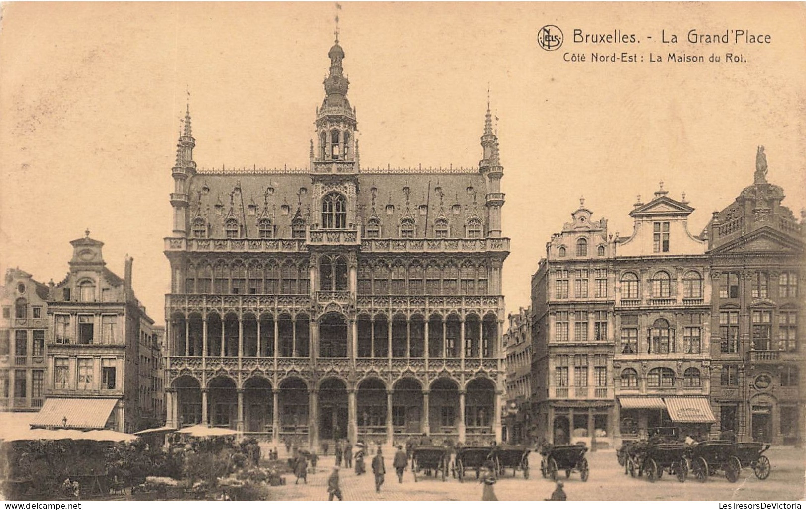 BELGIQUE - Bruxelles - La Grand'place - La Maison Du Roi - Carte Postale Ancienne - Sonstige & Ohne Zuordnung