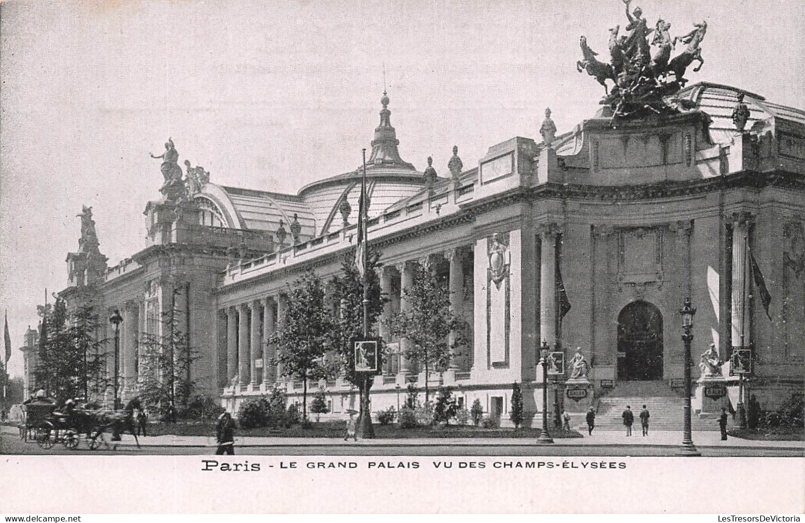 FRANCE - Paris - Le Grand Palais Vu Des Champs-Élysées - Carte Postale Ancienne - Autres & Non Classés