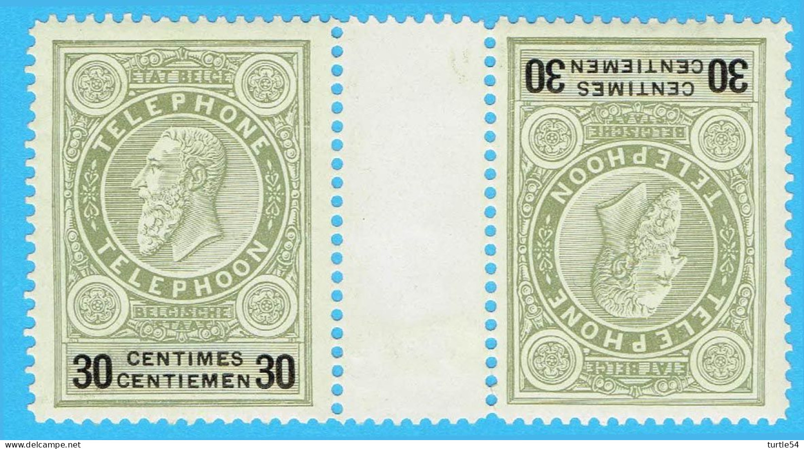 Belgique N° TE22 - 30 Centimes Année 1890 - Telefoonzegels [TE]