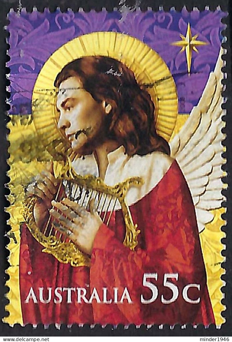 AUSTRALIA 2008 QEII 55c Multicoloured,  2008 Christmas-Angle SG3095 FU - Usati