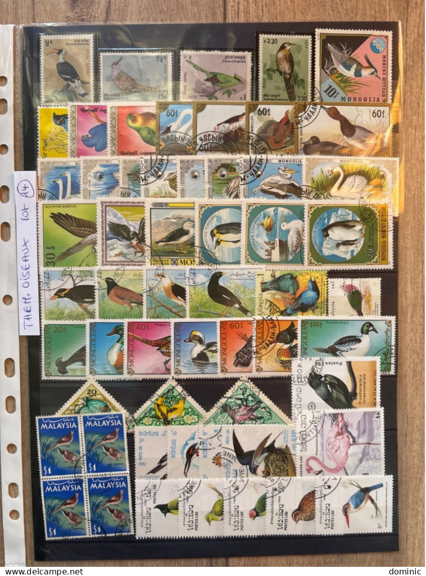 Thème Oiseaux Lot 14 - Verzamelingen, Voorwerpen & Reeksen