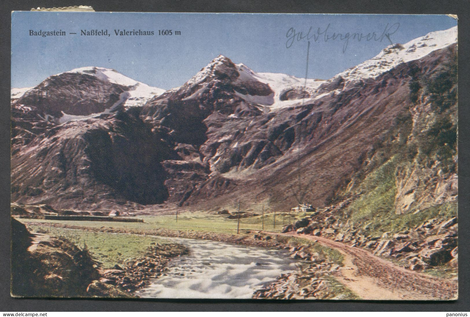 NASSFELD VALERIEHAUS  AUSTRIA, Year 1925 - Bad Gastein