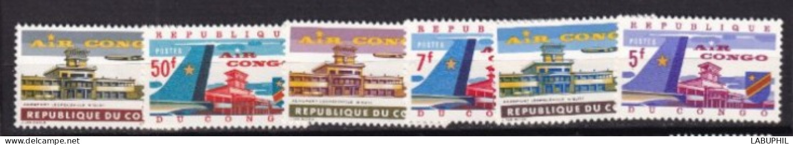 CONGO  MNH **  1963 Aviation - Ungebraucht