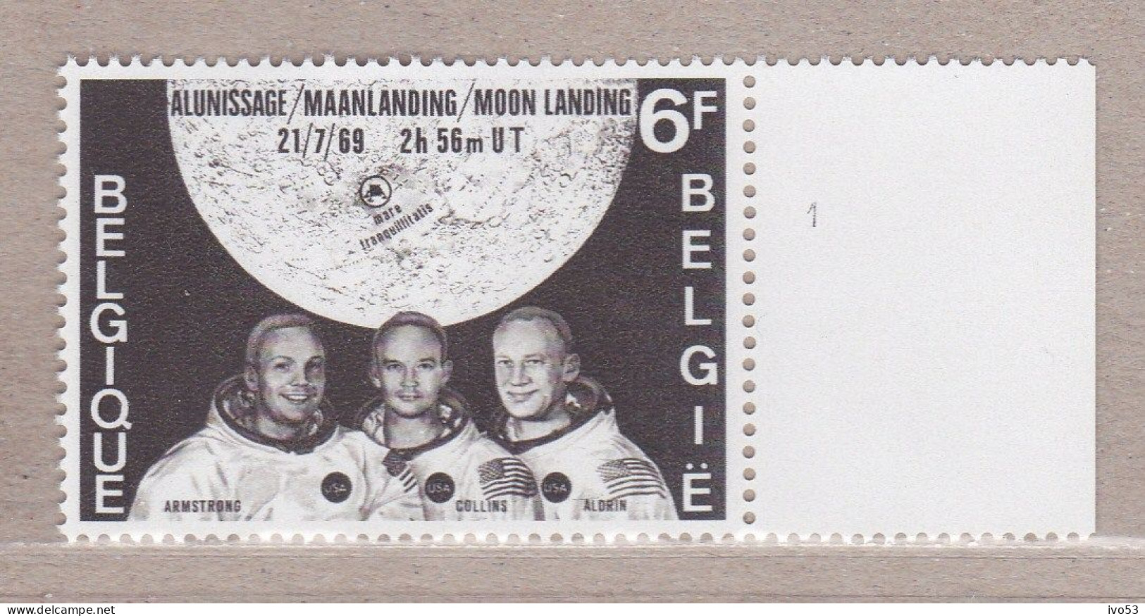 1969 Nr 1508**Plaatnummer:1.EERSTE MAANLANDING. - 1961-1970