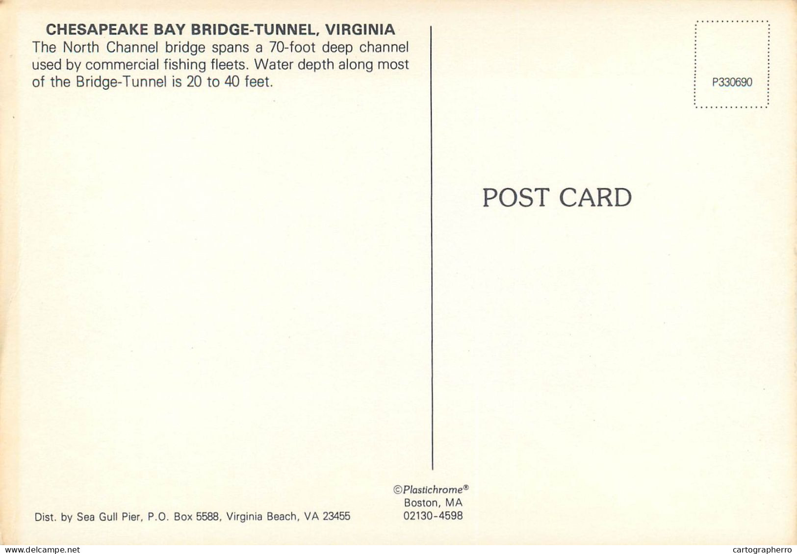 United States VA Virginia Chesapeake Bay Bridge Tunnel - Chesapeake