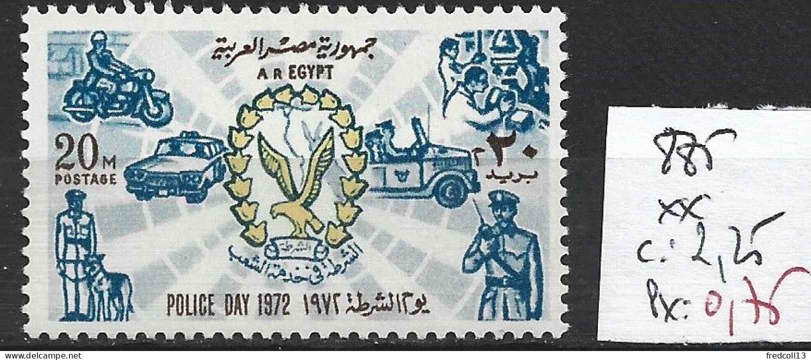 EGYPTE 885 ** Côte 2.25 € - Neufs