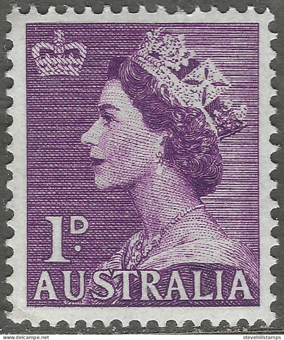 Australia. 1953-6 QEII Definitives. 1d MNH SG 261 - Ongebruikt